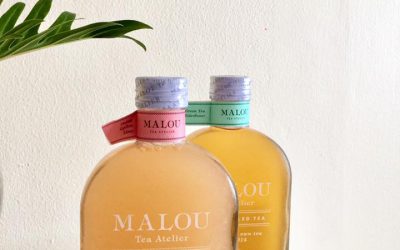 かわいいビン入りのコールドティー Malou Tea Atelier