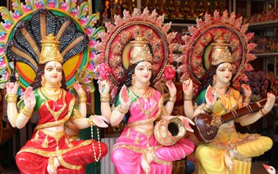 インドの美人ドールズ